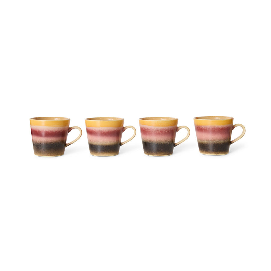 HKLiving 70's Cappuccino Mok - Sunset