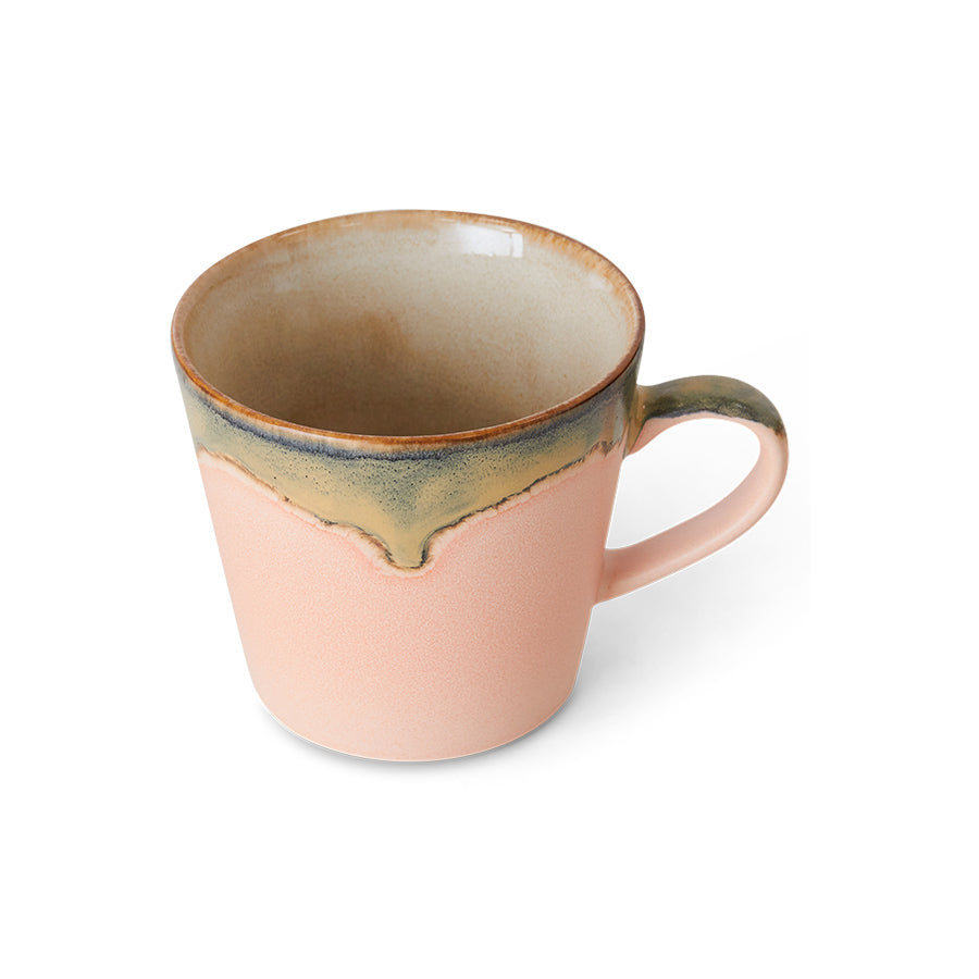 HKLiving 70's Cappuccino Mok - Blossom