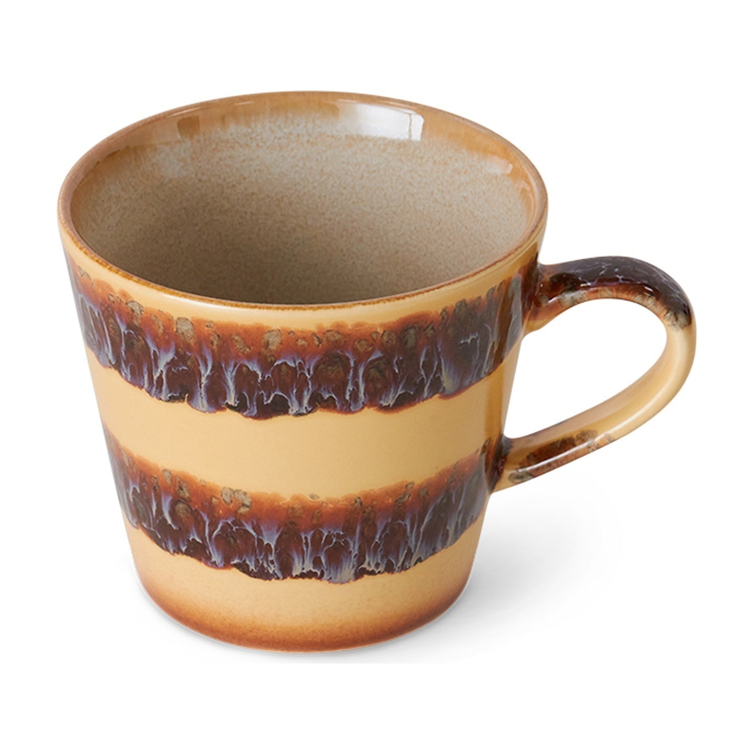 HKLiving 70's Cappuccinomok - Cliffs op witte achtergrond