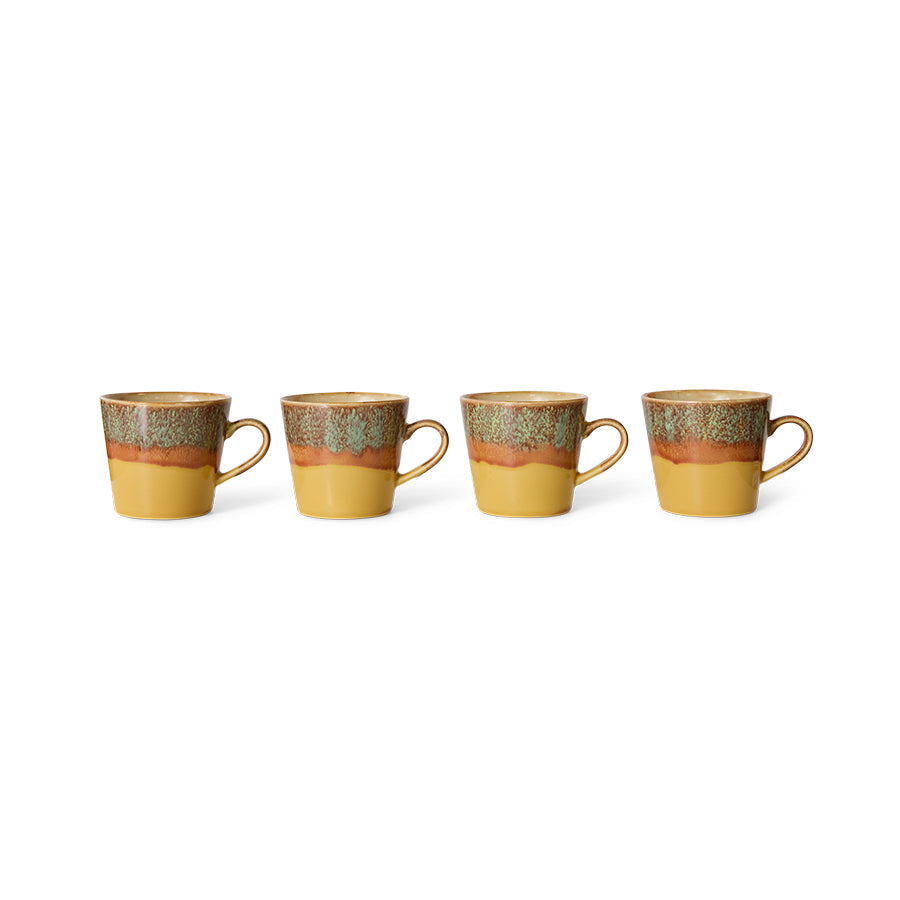 HKLiving 70's Cappuccino Mok - Cove