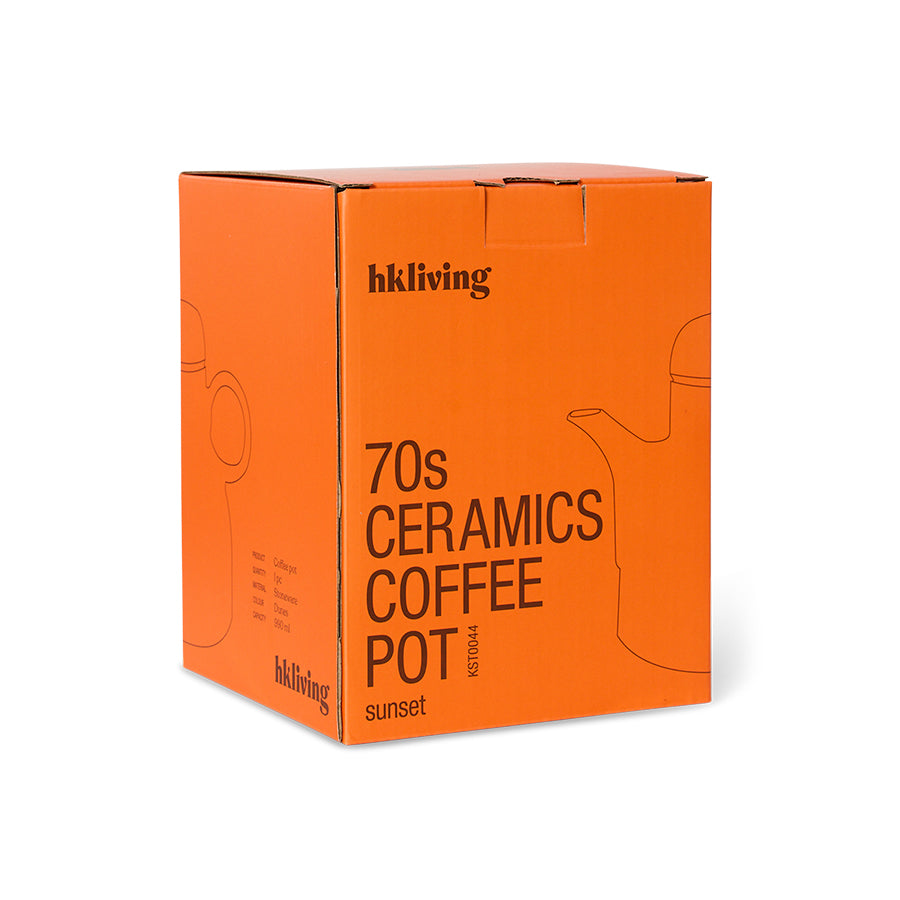 HKLiving 70's Koffiepot - Dunes