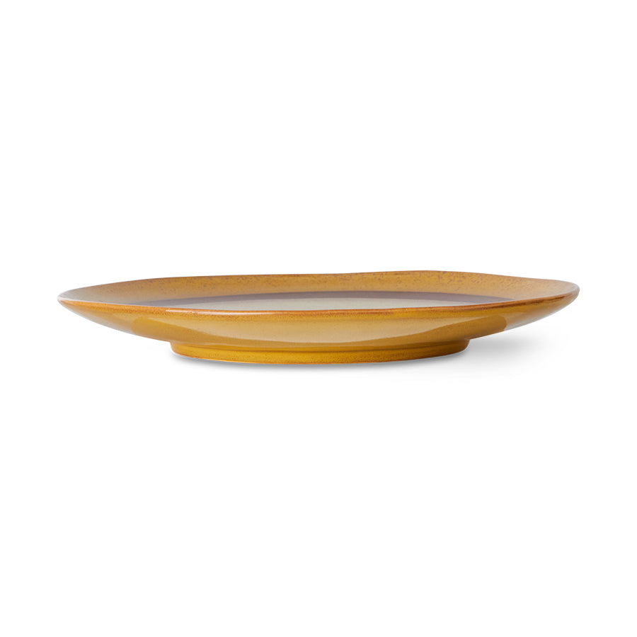 HKLiving 70's Dinerbord - Coconut