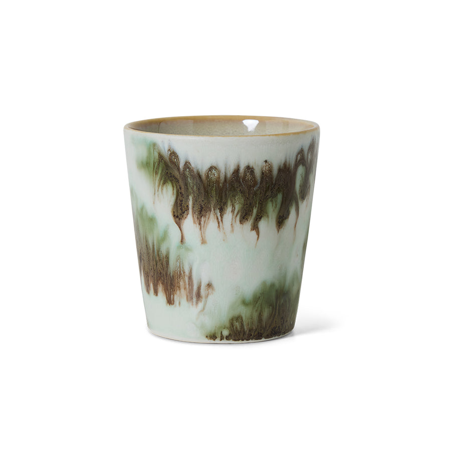 HKLiving 70's Koffiemok - Tide op witte achtergrond