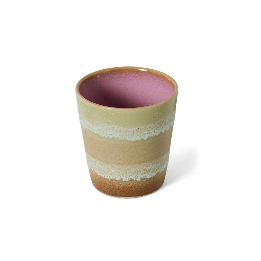 HKLiving 70's Koffiemok - Umber