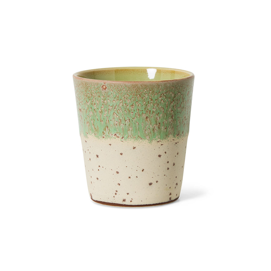 HKLiving 70's Koffiemok - Slush op witte achtergrond