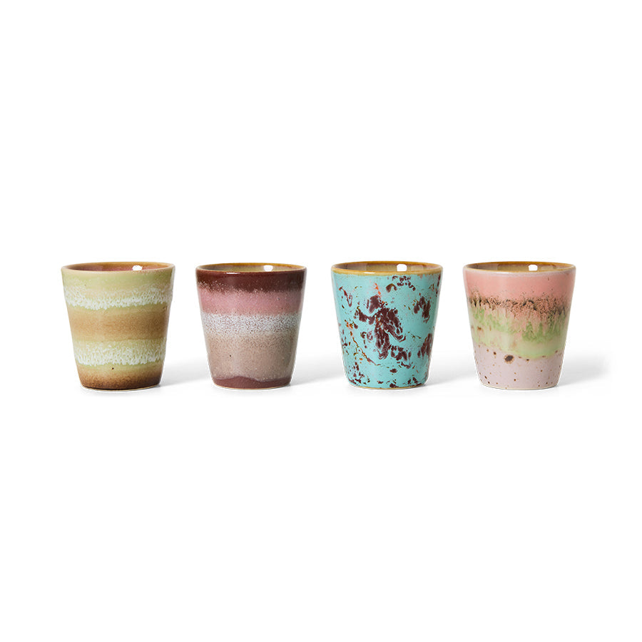 HKLiving 70's Ristrettokopje Futurism - Glaze