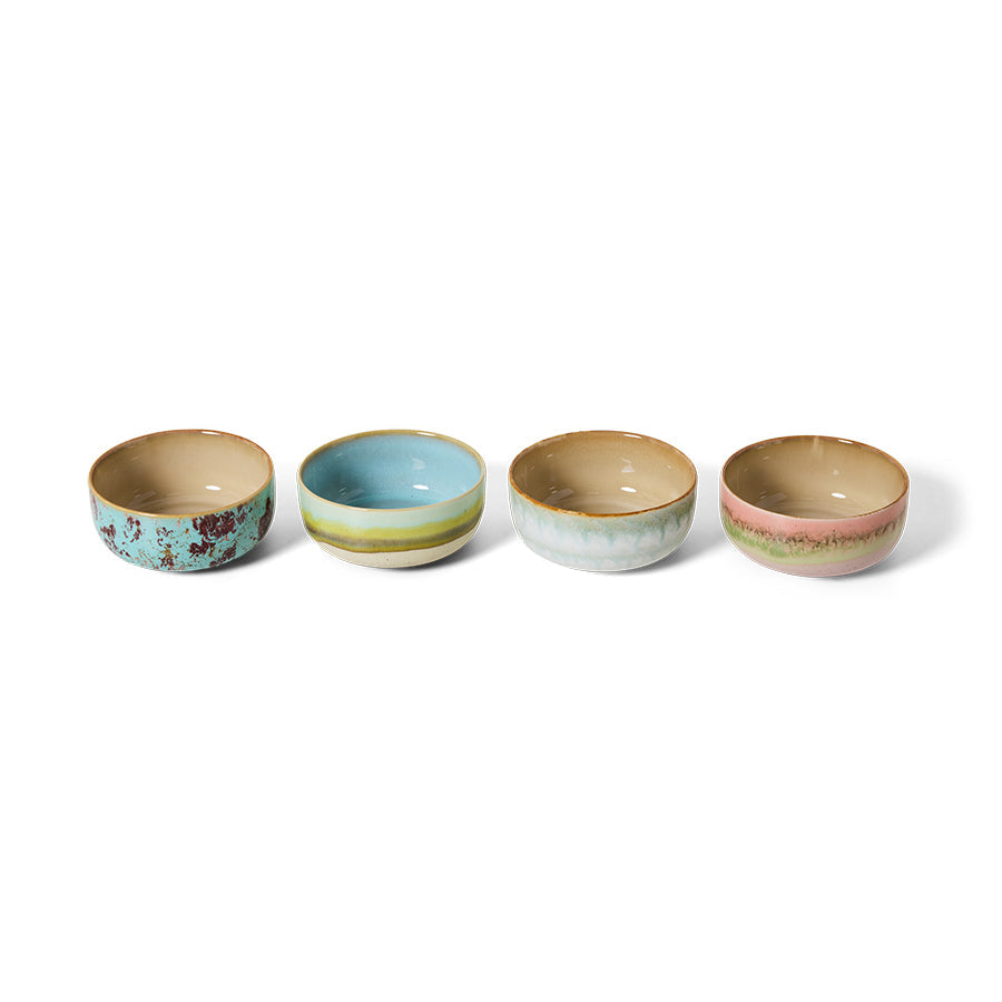 HKLiving 70's Dessert Bowl Impression - Glint