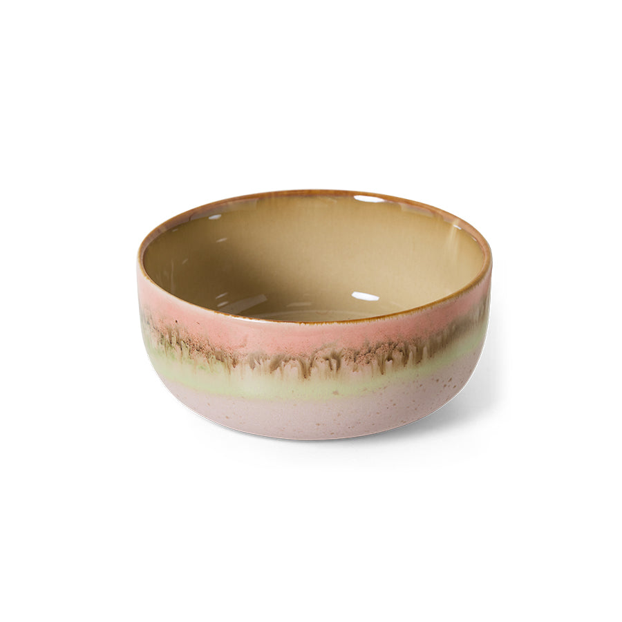 HKLiving 70's Dessert Bowl Impression - Glaze