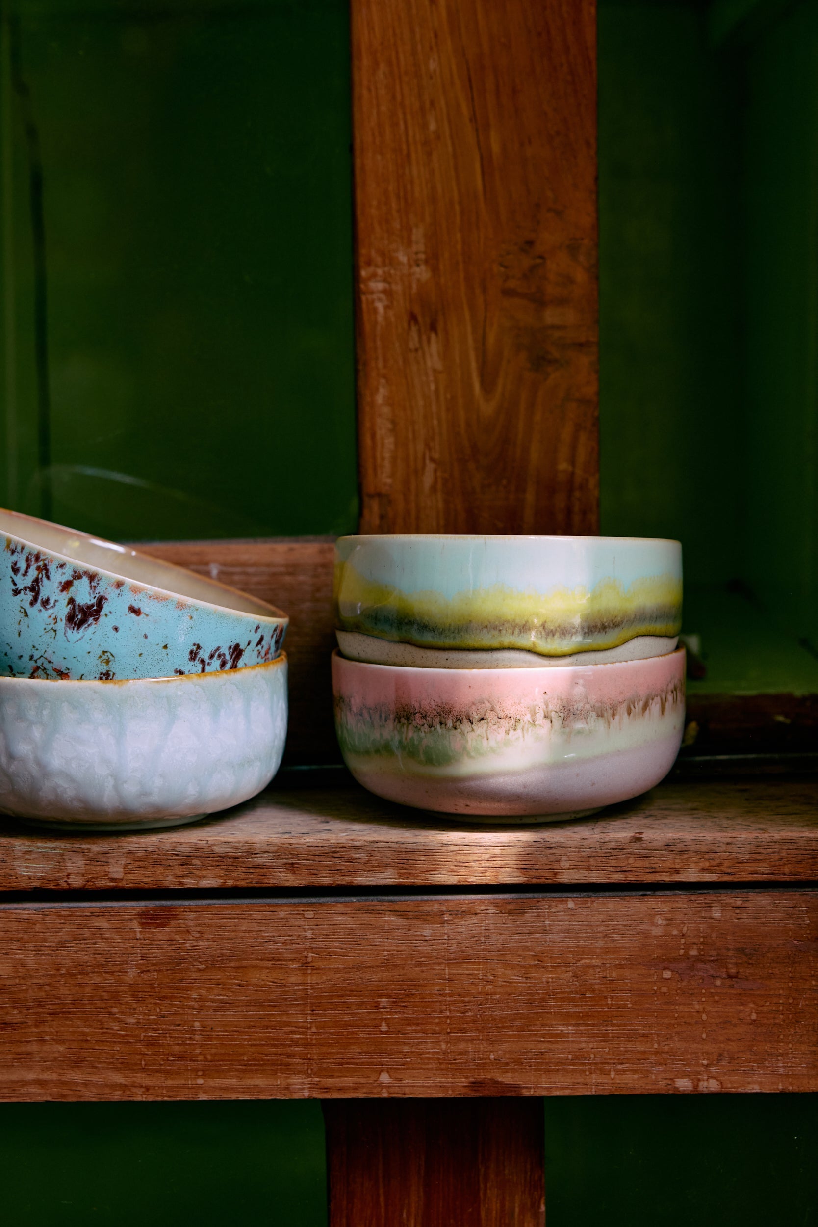HKLiving 70's Dessert Bowl Impression - Glaze