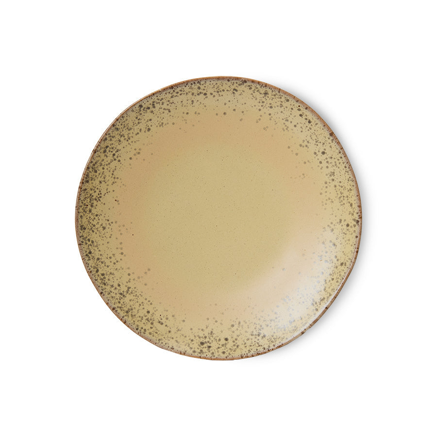HKLiving 70's Dinerbord - Grit