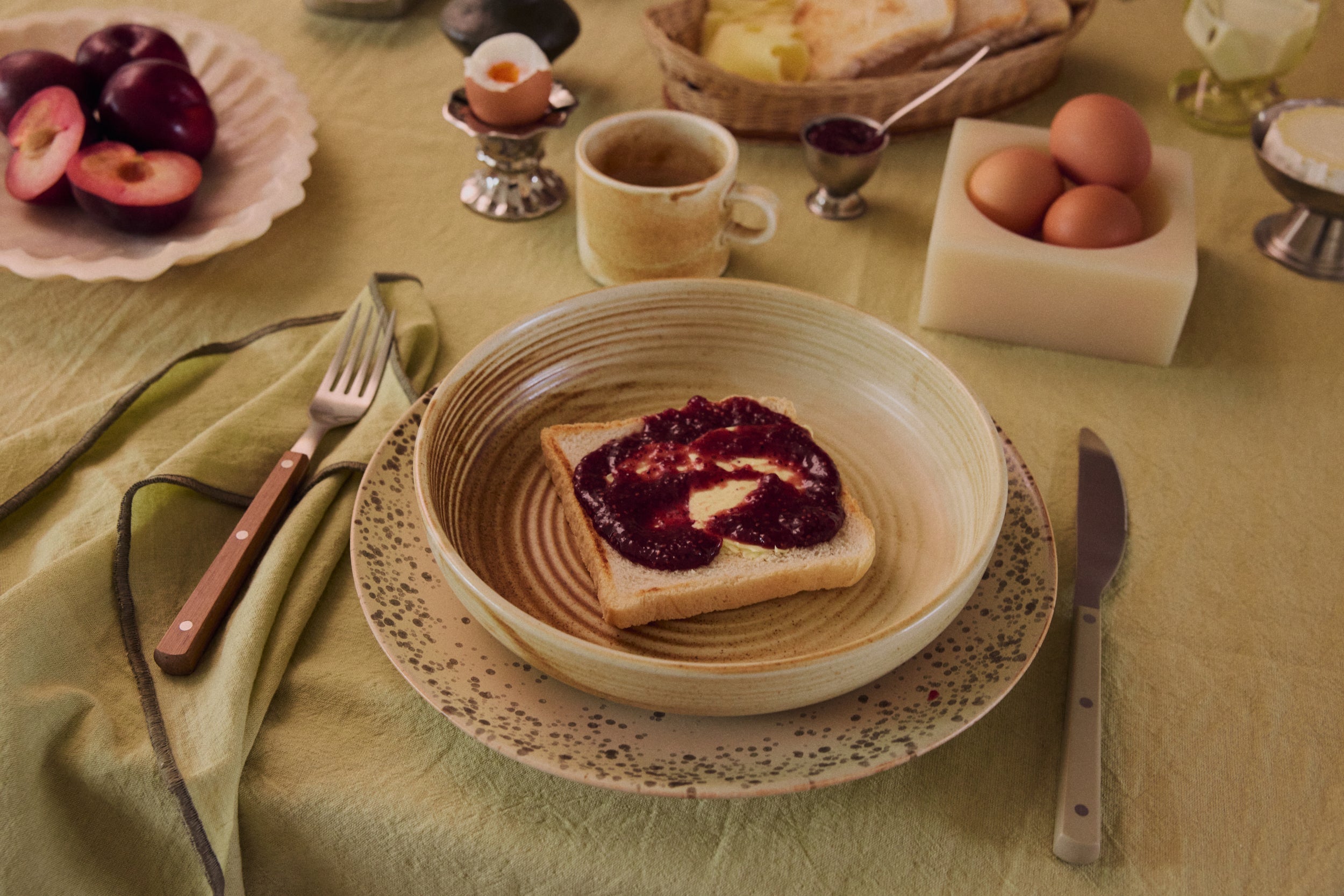 HKLiving 70's Dinerbord - Grit