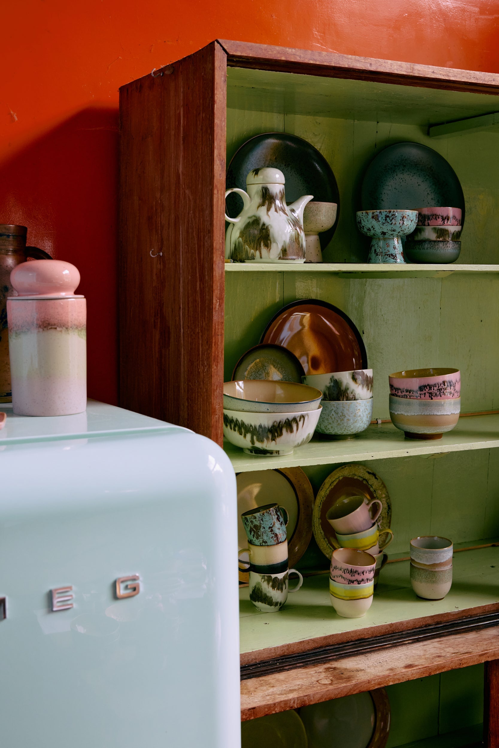 HKLiving 70's Koffiepot - Tide