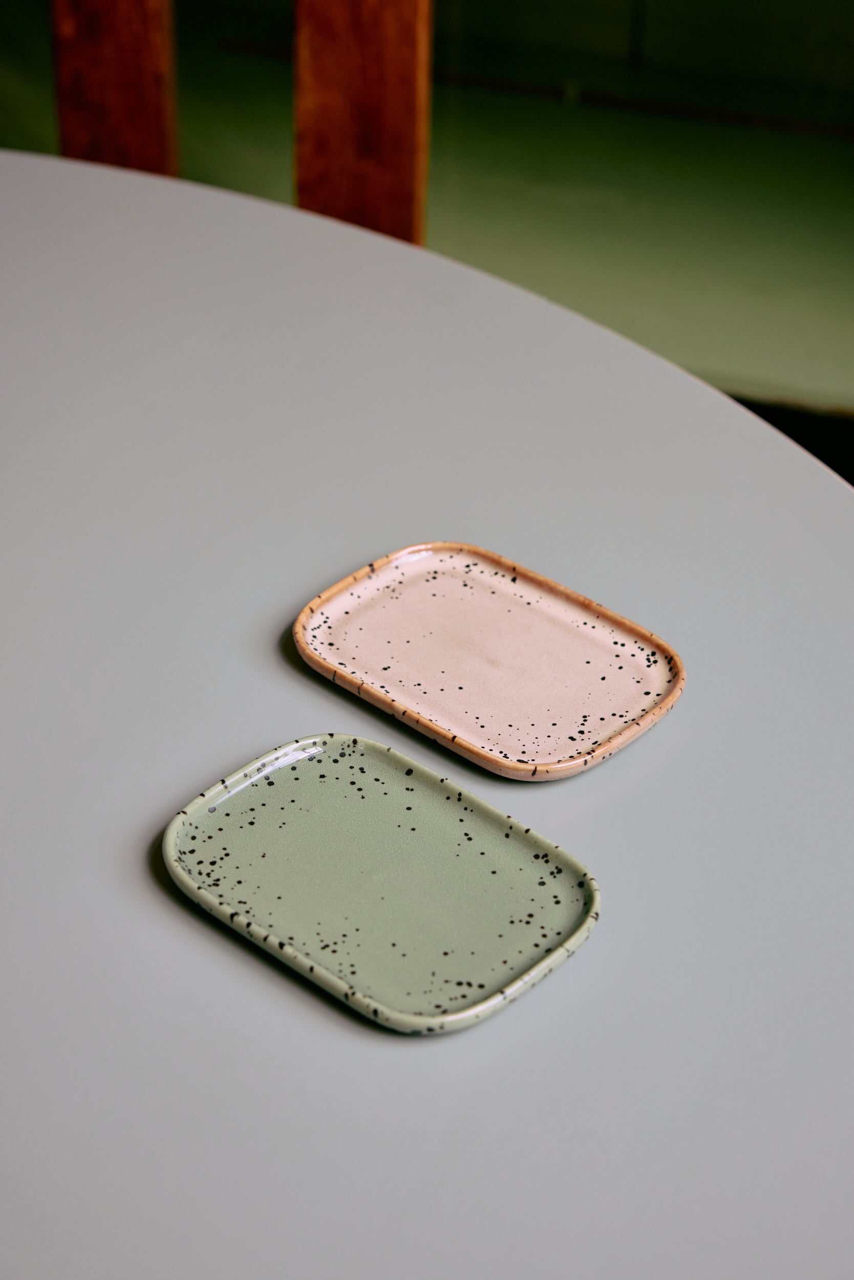 HKLiving 70's Vierkant Bordje Crayon - Fleck