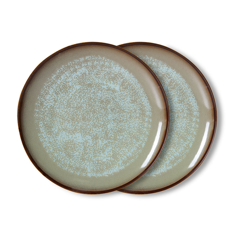 HKLiving 70's Dinerbord - Contrast