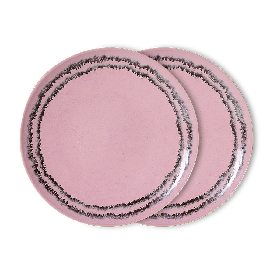 HKLiving 70's Dinerbord - Bubble