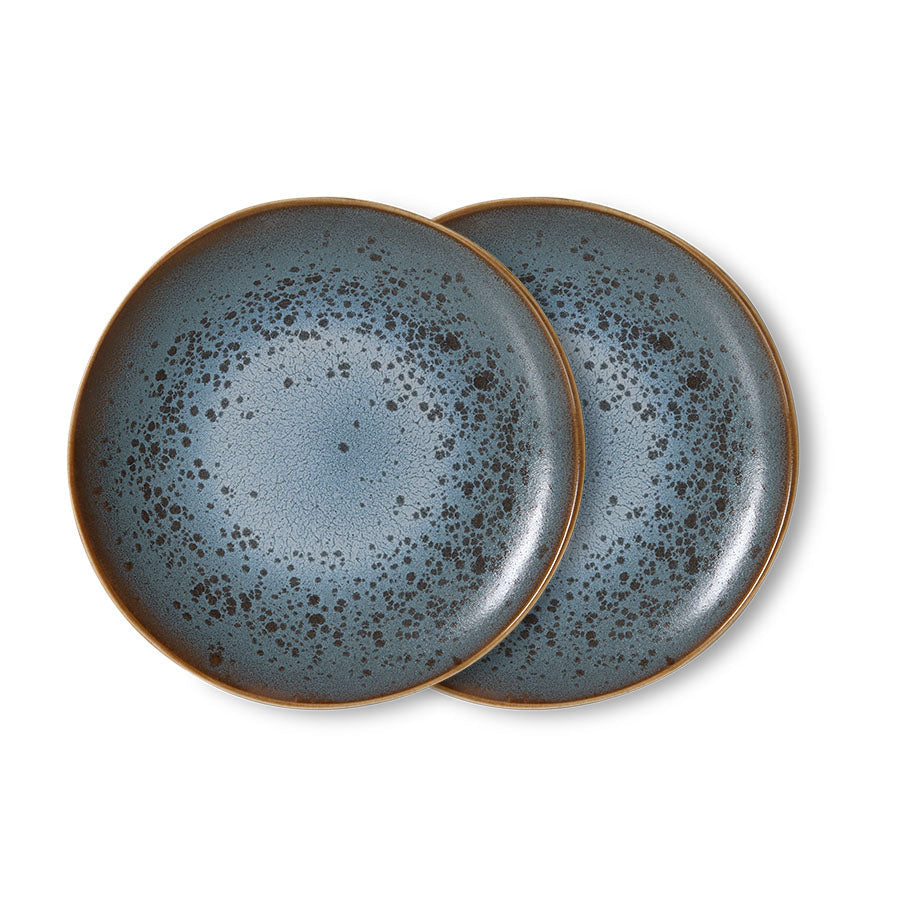 HKLiving 70's Ontbijtbord - Mineral
