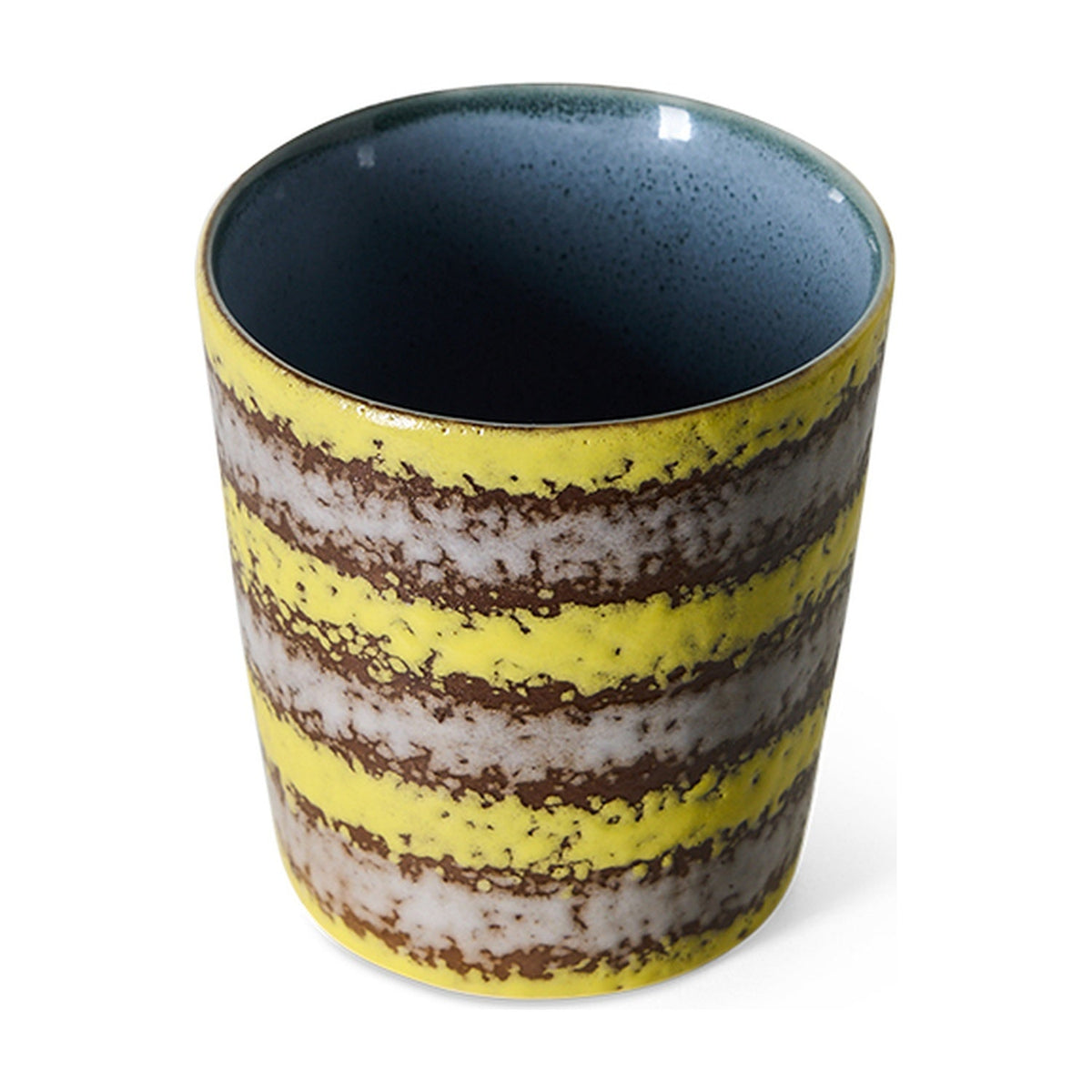 HKLiving 70's Koffiemok - Layers op witte achtergrond