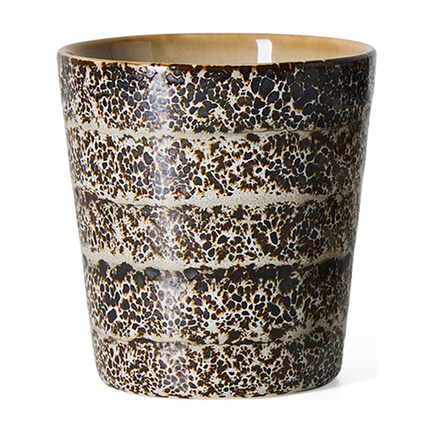 HKLiving 70's Koffiemok - Brew op witte achtergrond