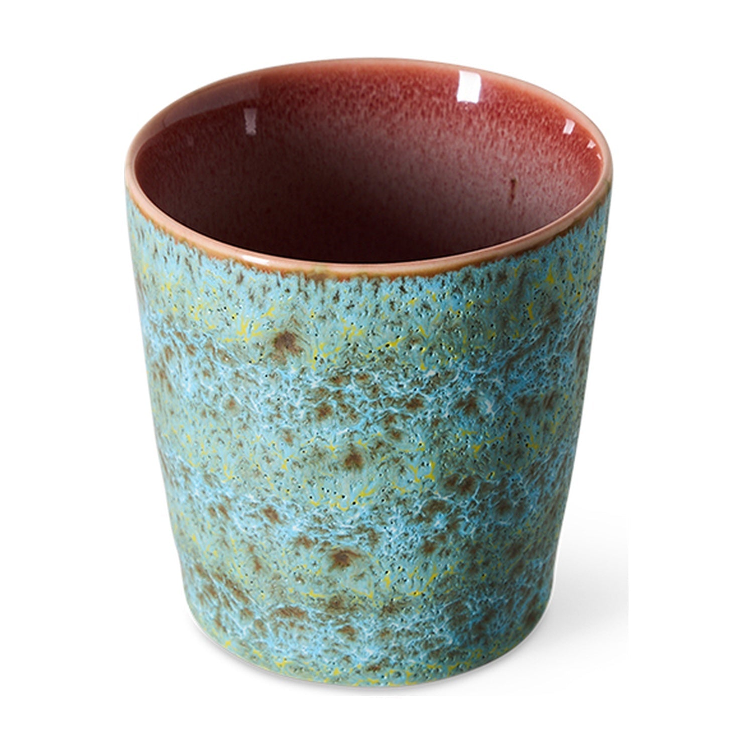 HKLiving 70's Koffiemok - Zingy op witte achtergrond