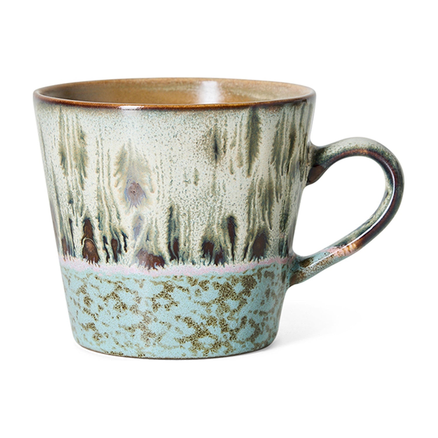 HKLiving 70's Cappuccinomok - Birthstone op witte achtergrond