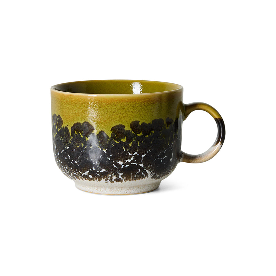 HKLiving 70's Theemok Truffle met oor, zijaanzicht