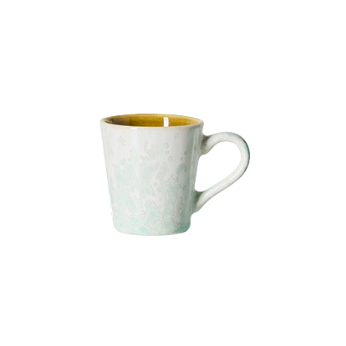 HKLiving 70's Espressokopje Softness - Lotus op witte achtergrond