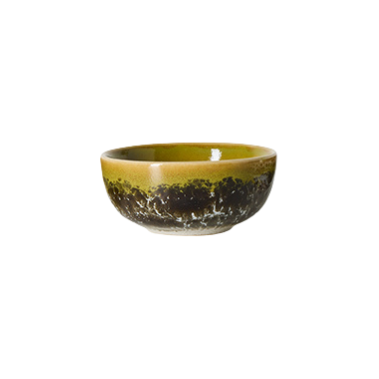 HKLiving 70's Schaaltje XS Caramelized - Truffle op witte achtergrond