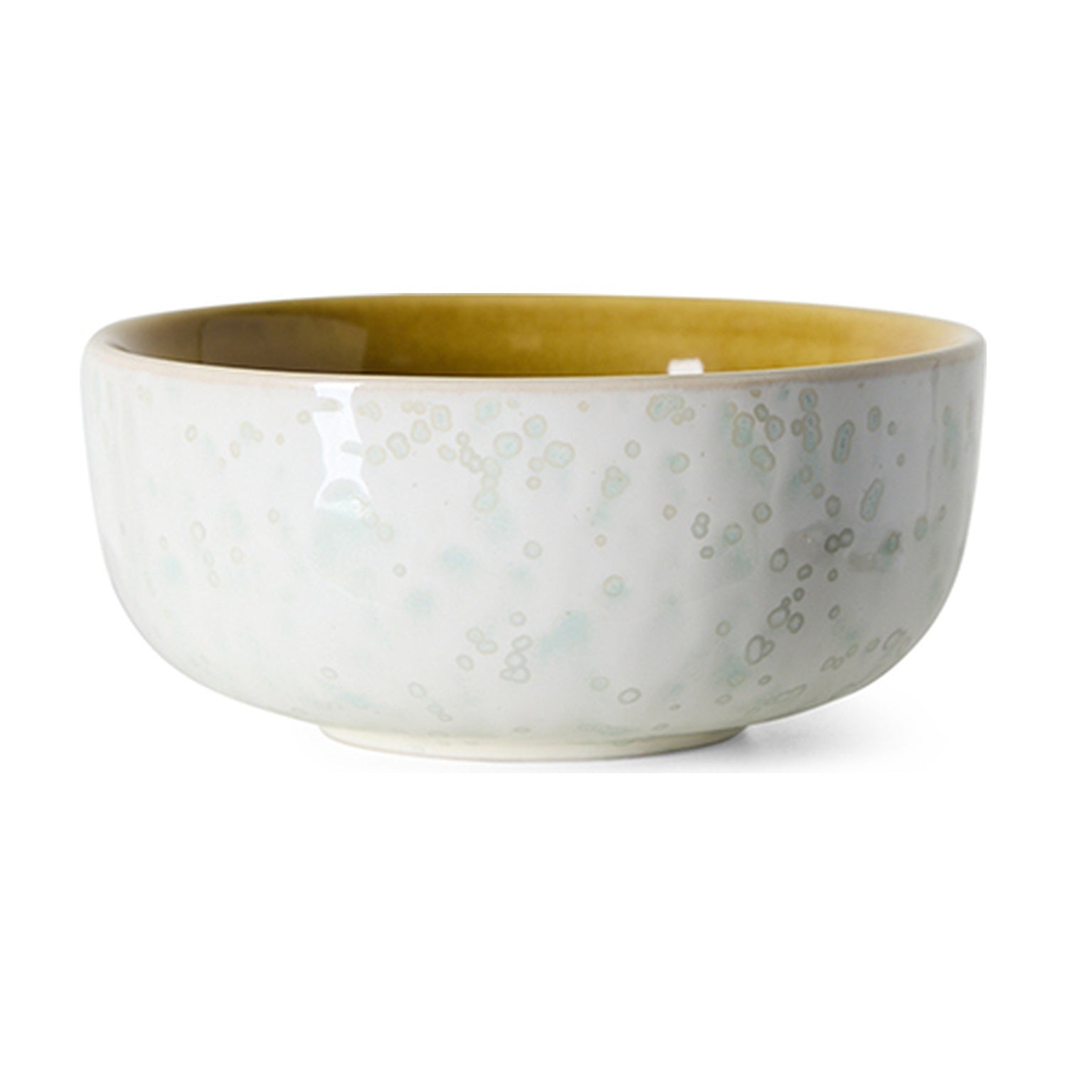 HKLiving 70's Tapas Bowl Sweet - Lotus op witte achtergrond
