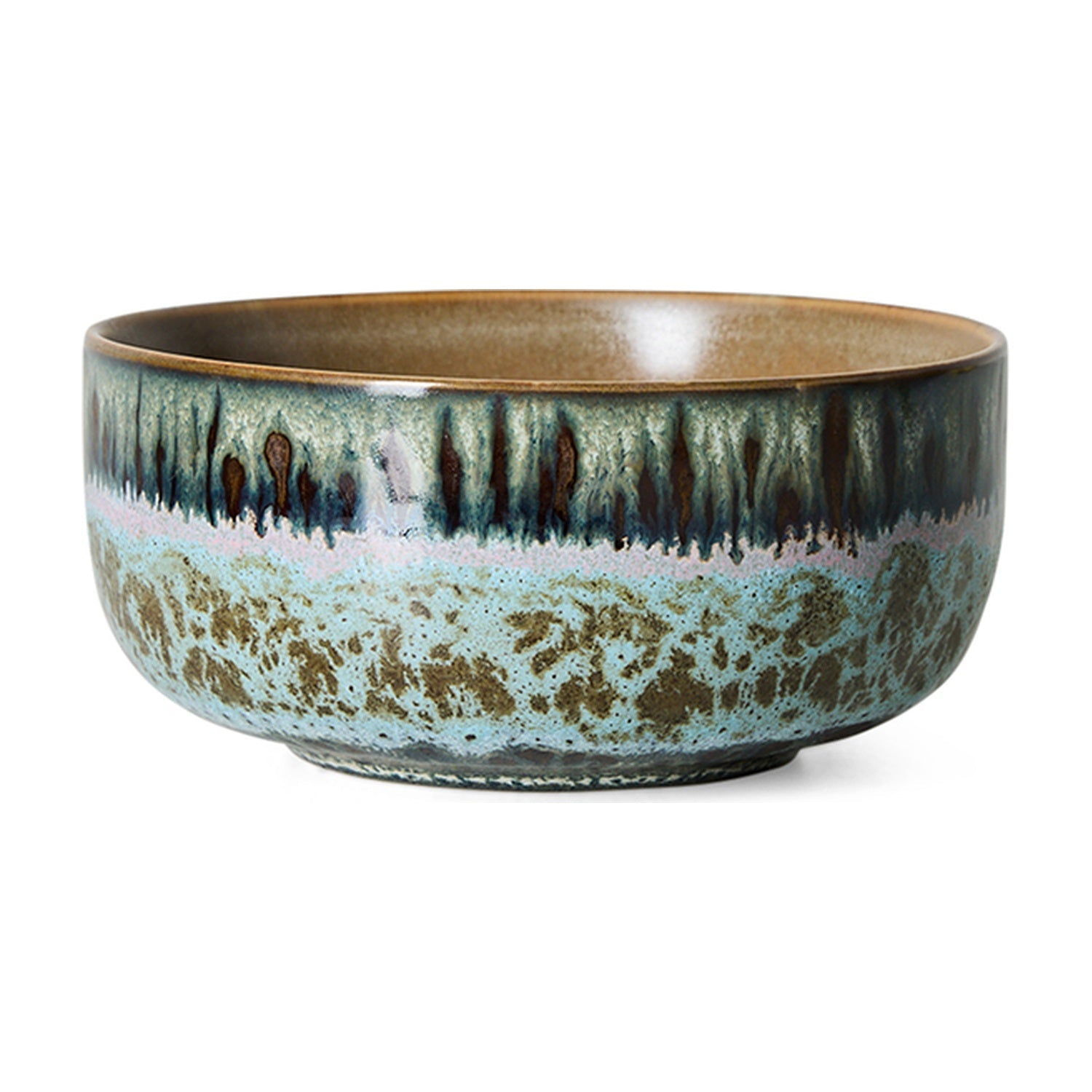 HKLiving 70's Dessert Bowl Grand - Birthstone op witte achtergrond