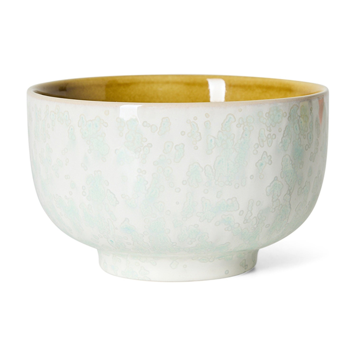 HKLiving 70's Noodle Bowl Sunset - Lotus op witte achtergrond