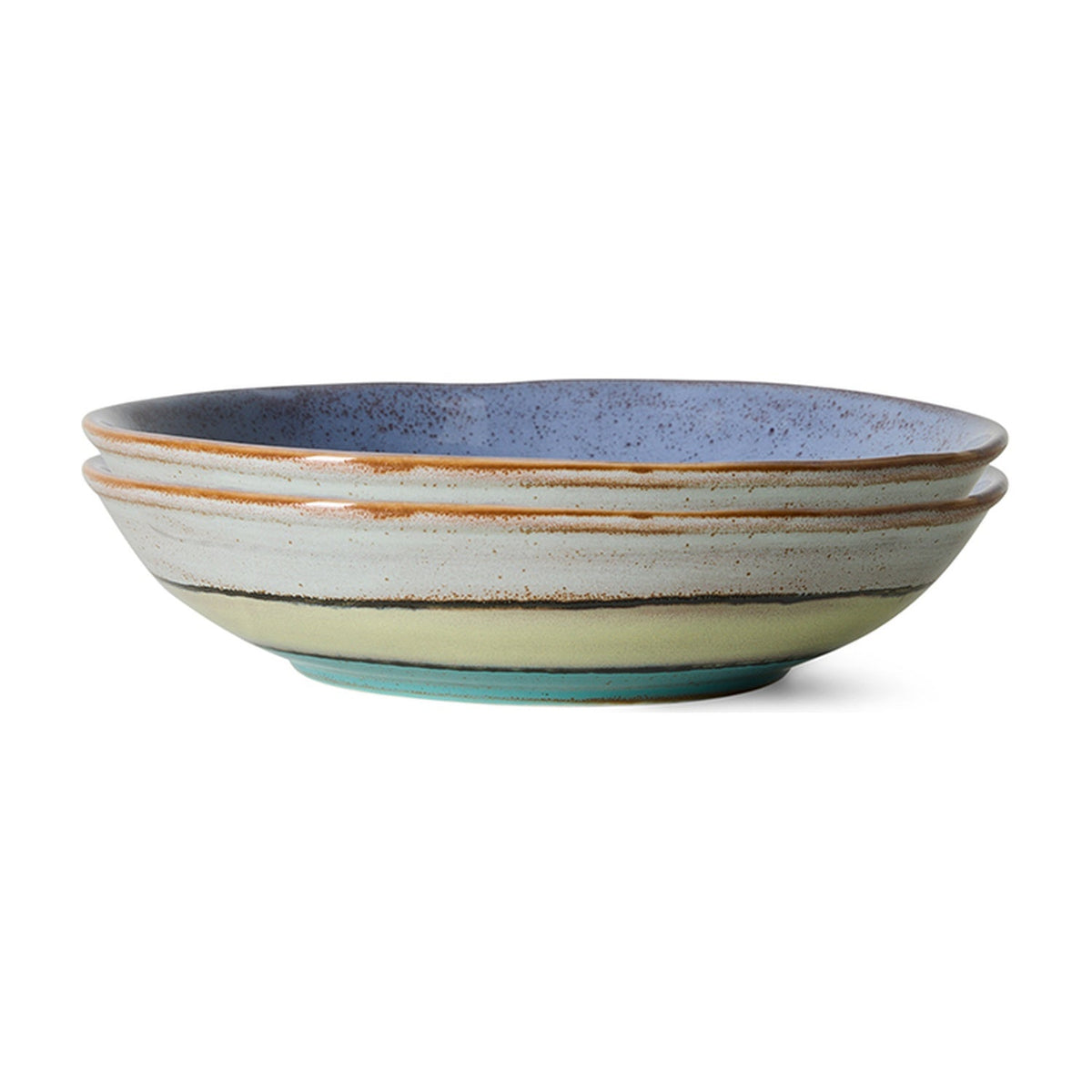 HKLiving 70's Curry Bowl - Muted op witte achtergrond