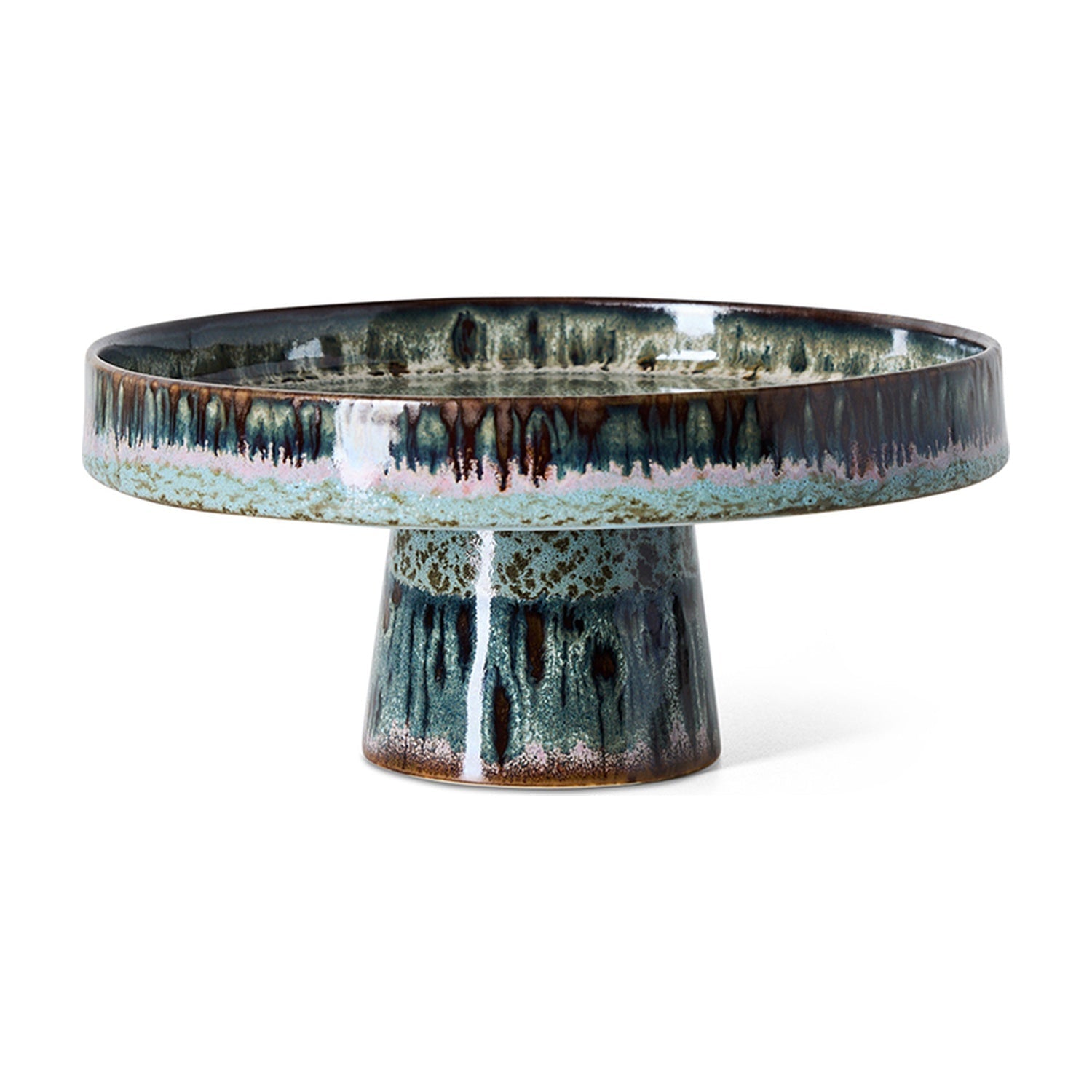 HKLiving 70's Taartplateau - Birthstone op witte achtergrond