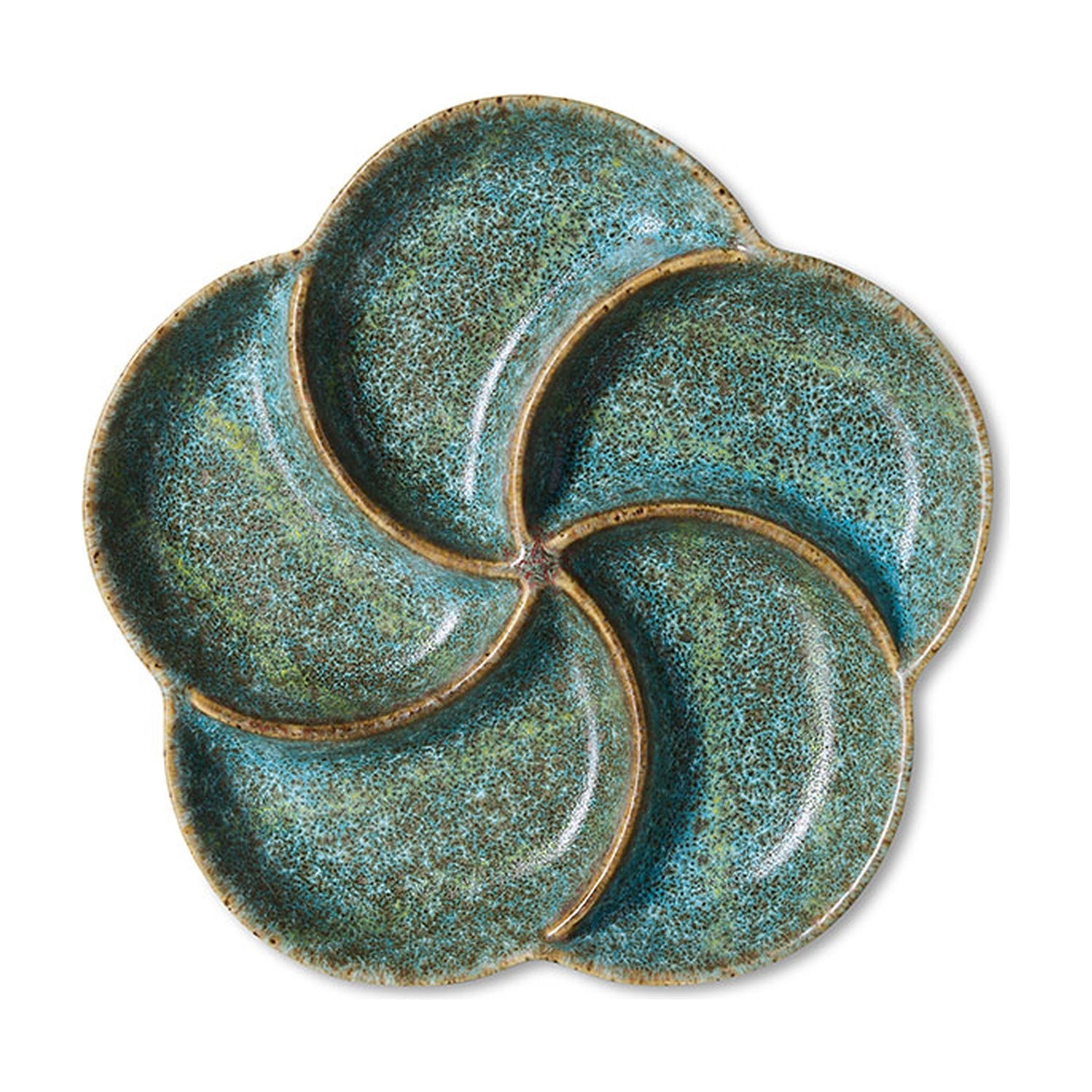 HKLiving 70's Snackschaal - Granite op witte achtergrond