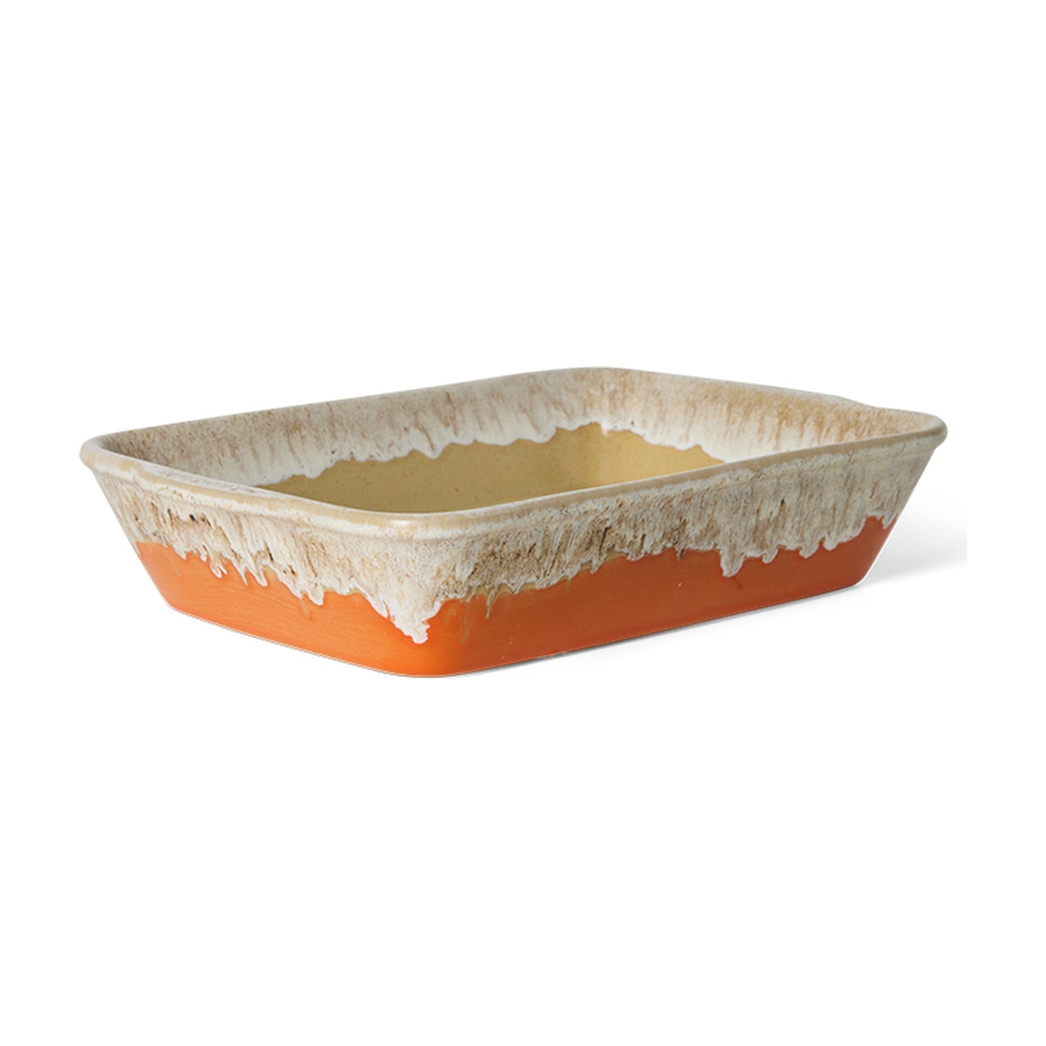 HKLiving 70's Ovenschaal Klein - Birthstone op witte achtergrond