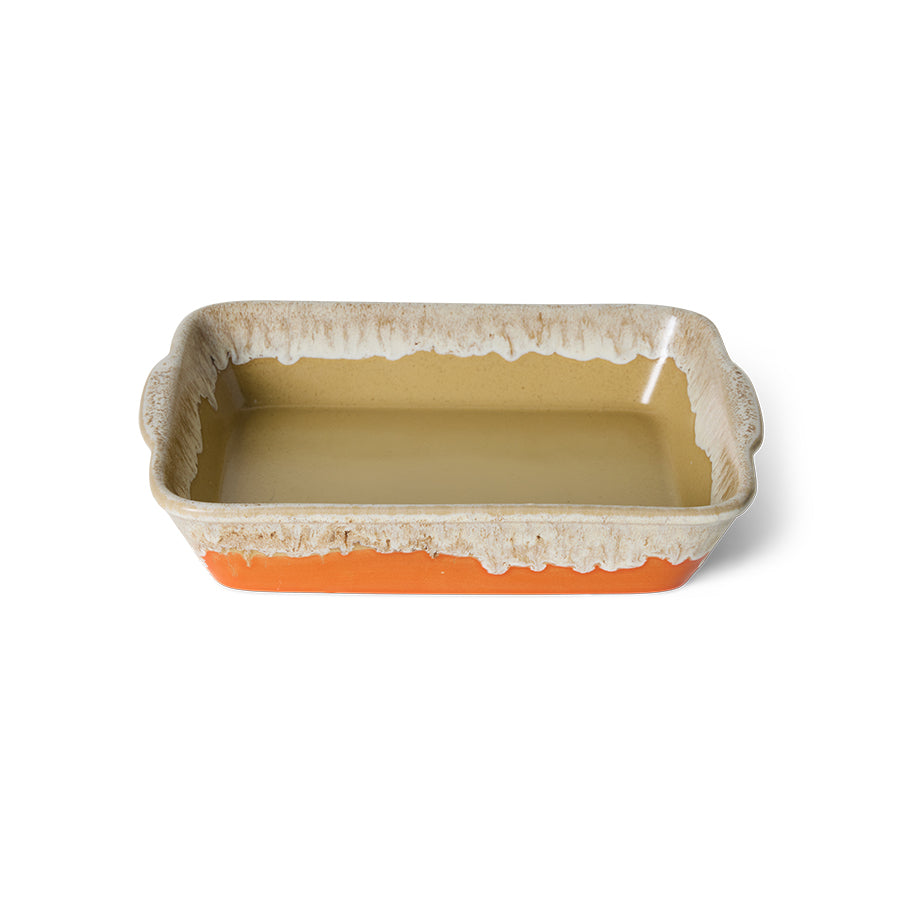 HKLiving 70's Ovenschaal Klein Birthstone van bovenaf