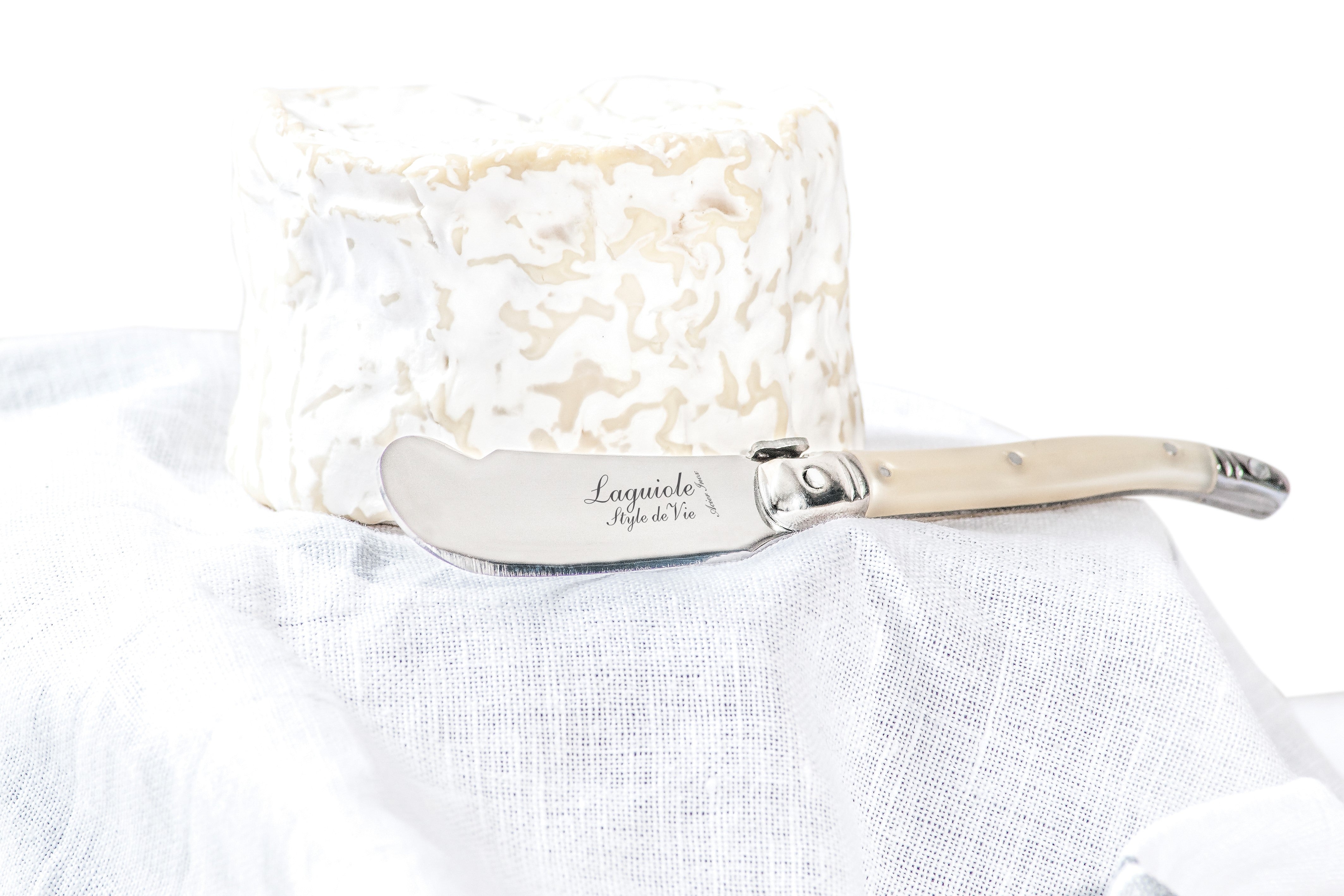 Laguiole Style de Vie Premium Line Kaasmessen 3-delig - Parelmoer