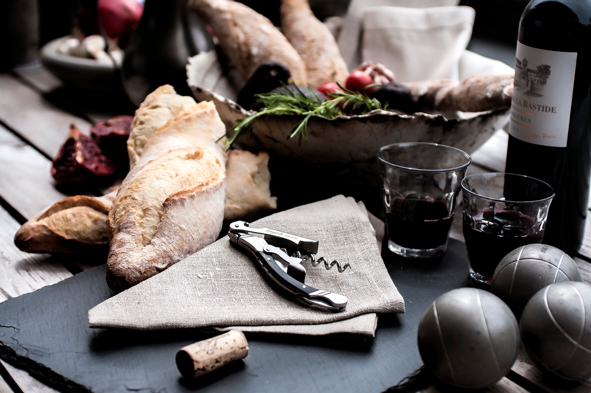 Laguiole Style de Vie Luxury Line Kurkentrekker - Zwart Hout