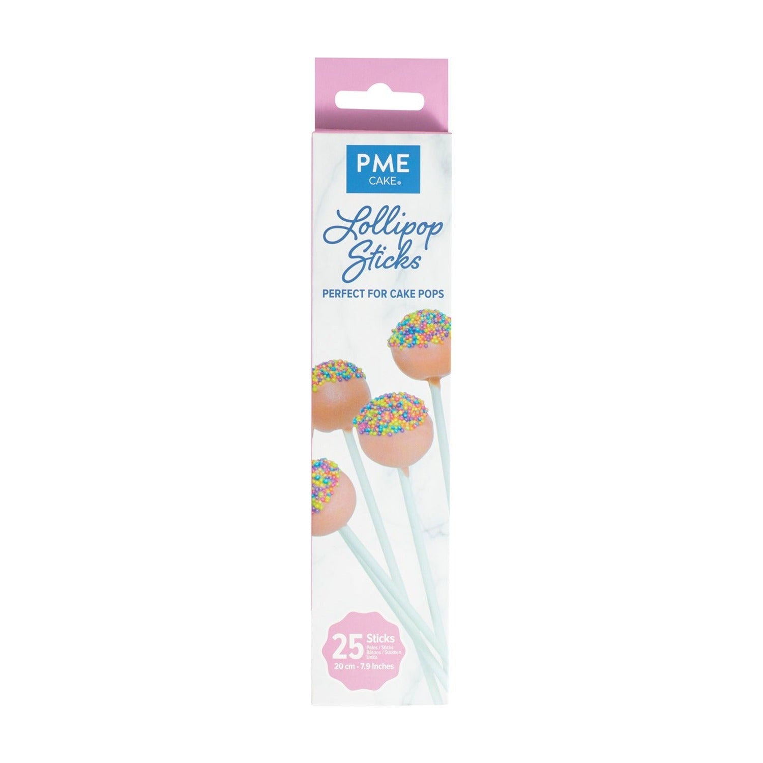 PME Lollipop Stokjes op witte achtergrond