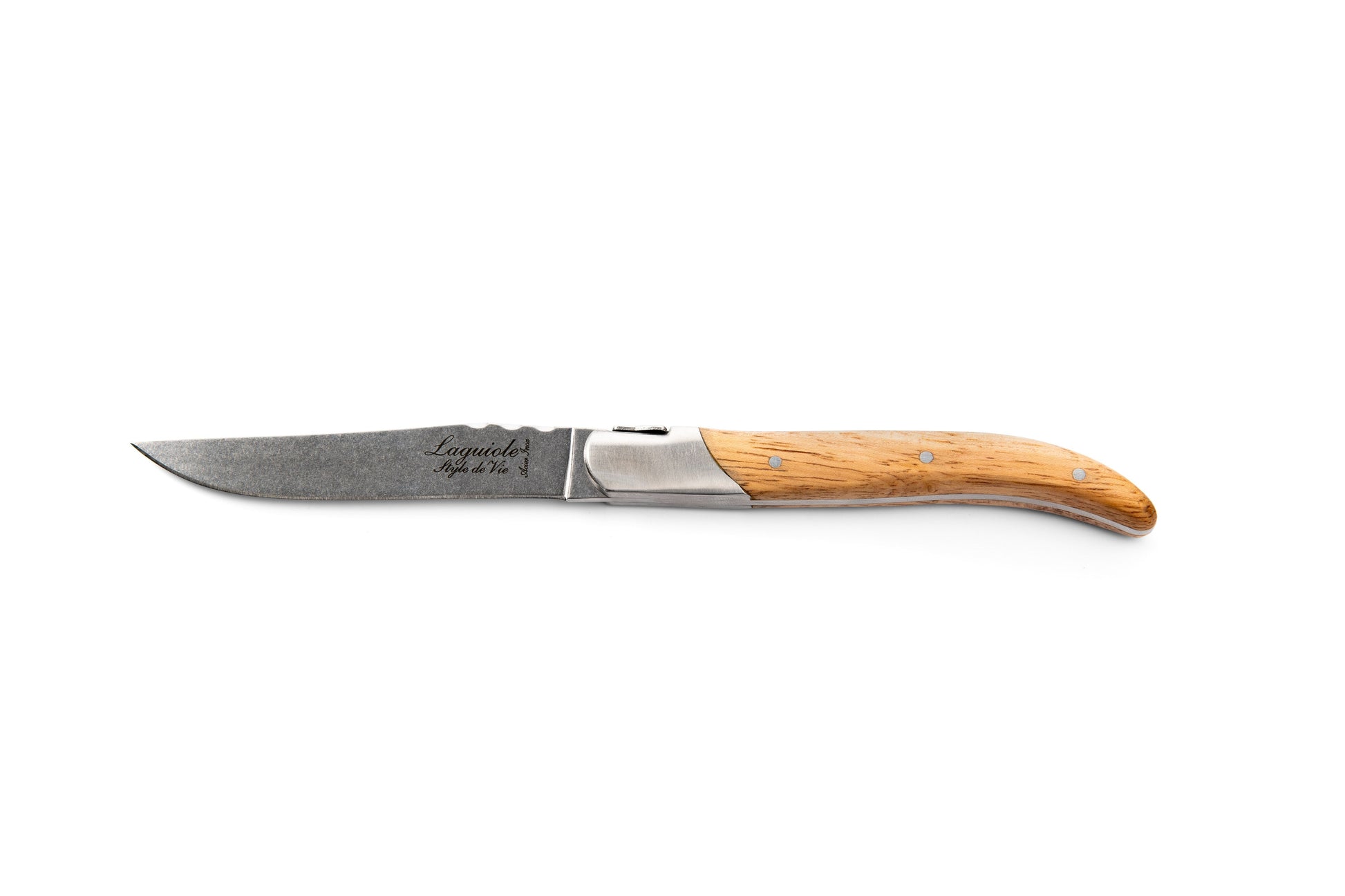 Laguiole Style de Vie Luxury Line Steakmessen 6-delig - Stonewash