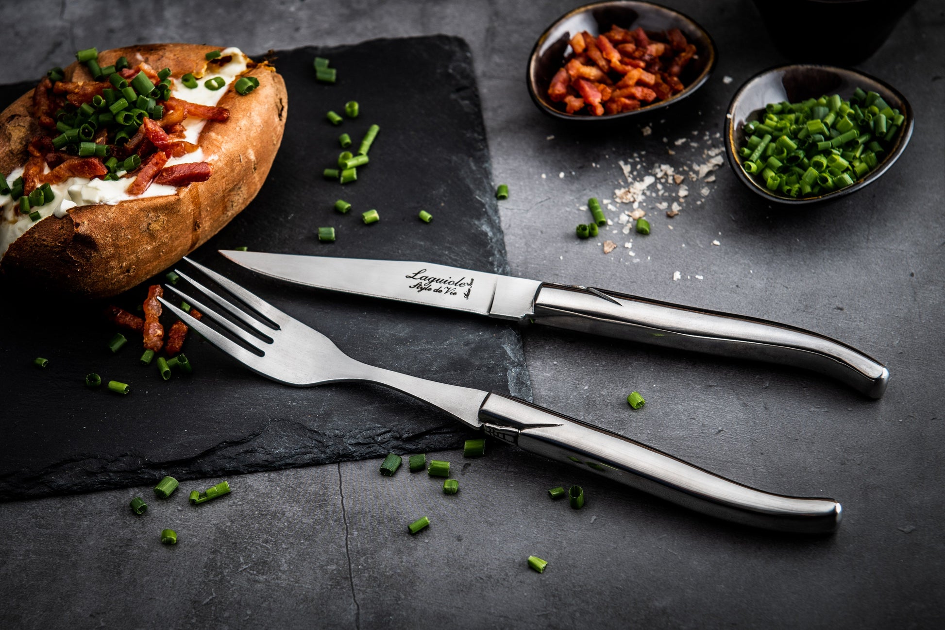 Laguiole Style de Vie Luxury Line Steakmessen 6-delig - Staal