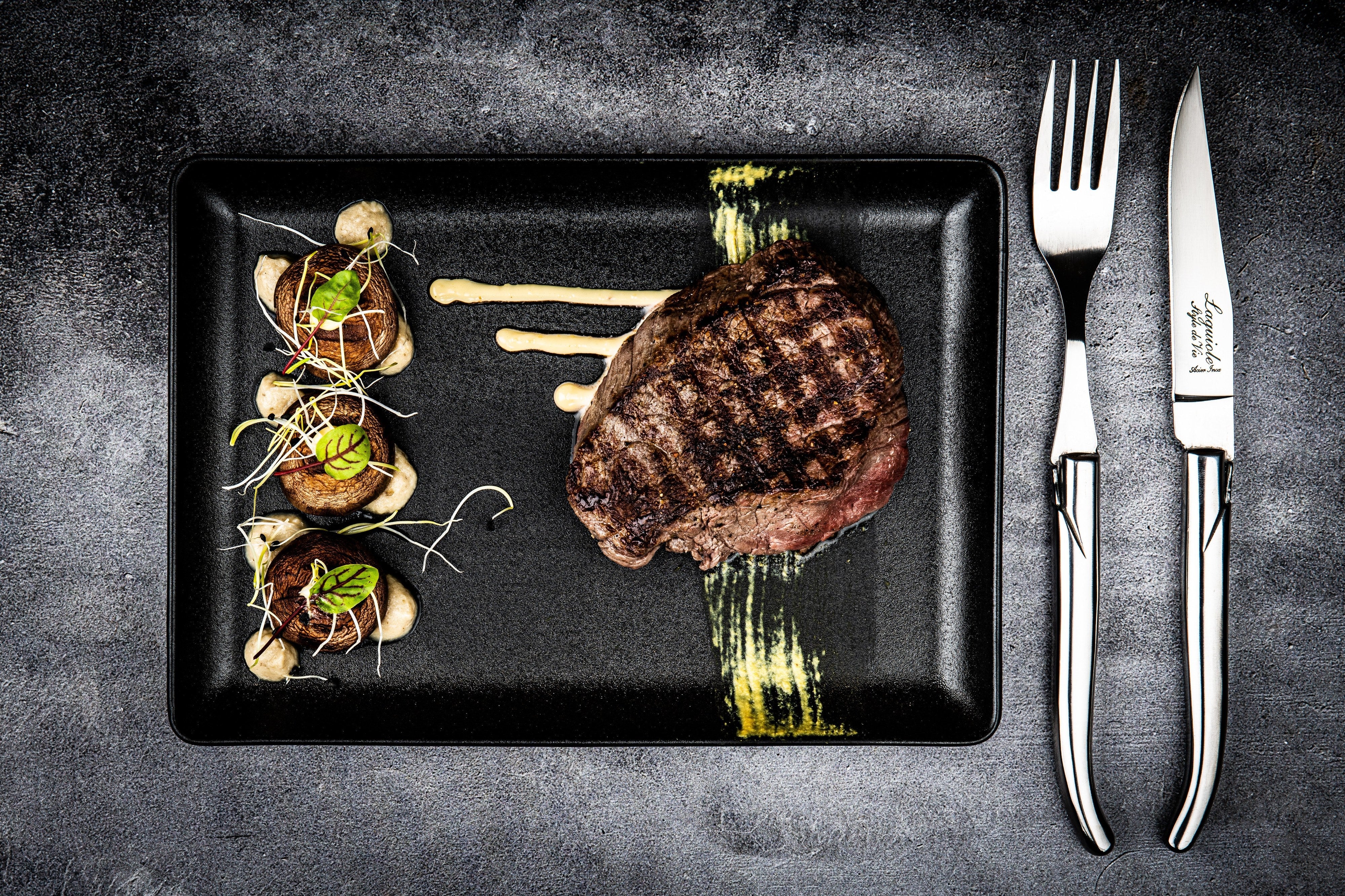 Laguiole Style de Vie Luxury Line Steakmessen 6-delig - Staal