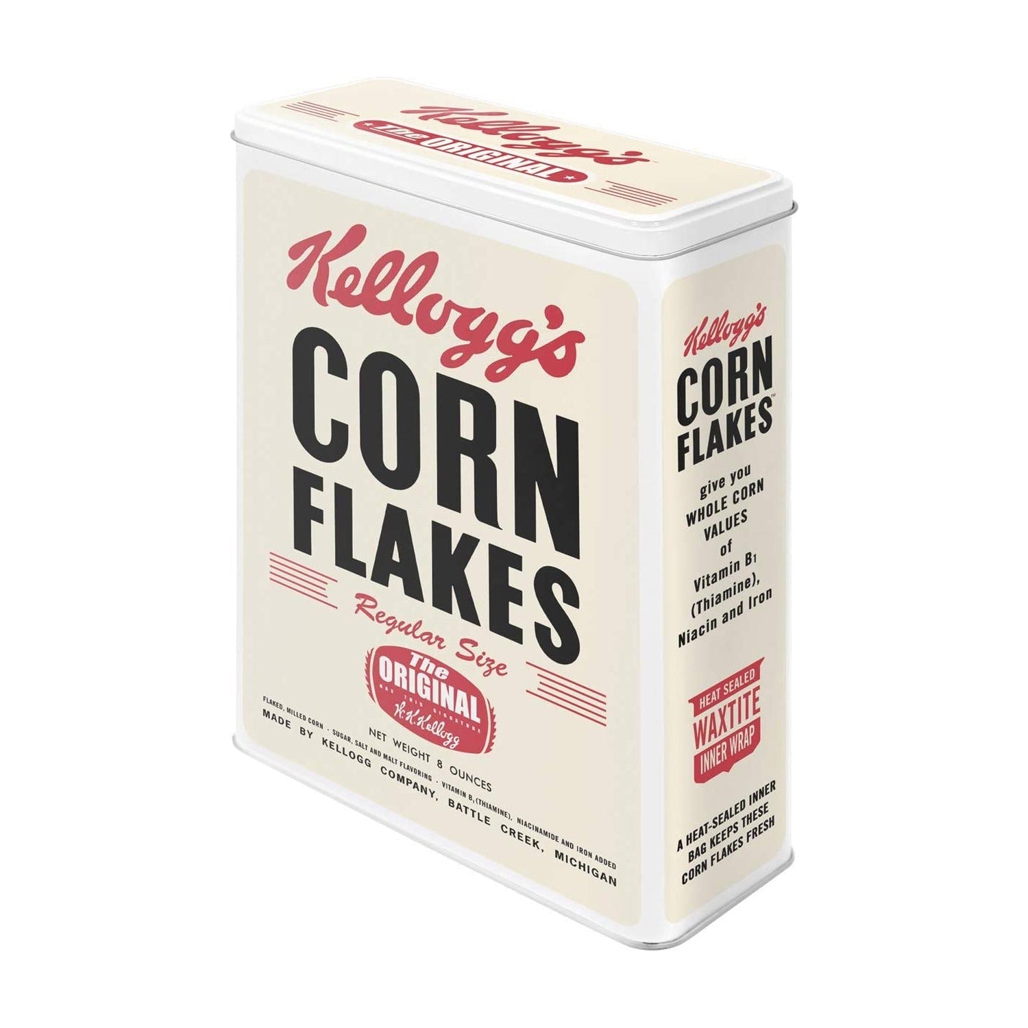 Nostalgic Art Blik XL - Cornflakes op witte achtergrond