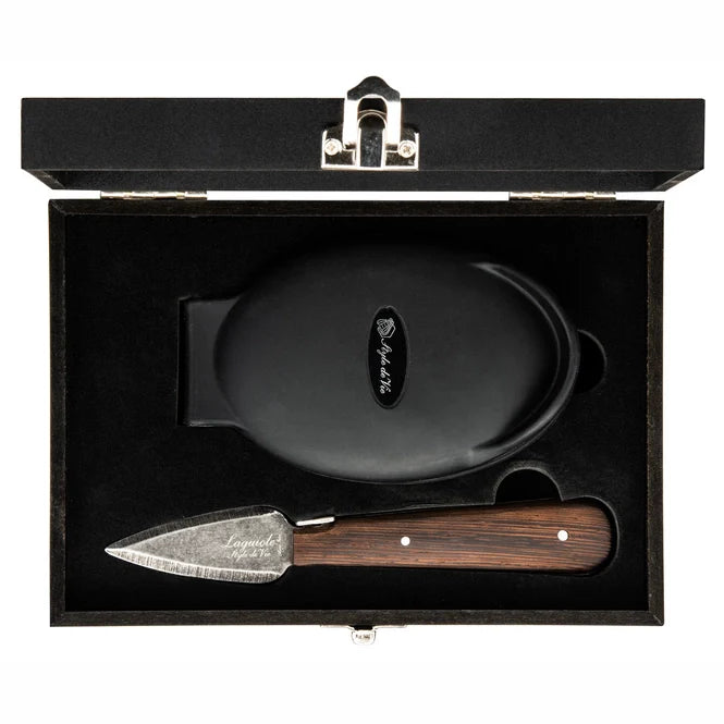 Laguiole Style de Vie Oestermes met Oesterhouder - Wenge