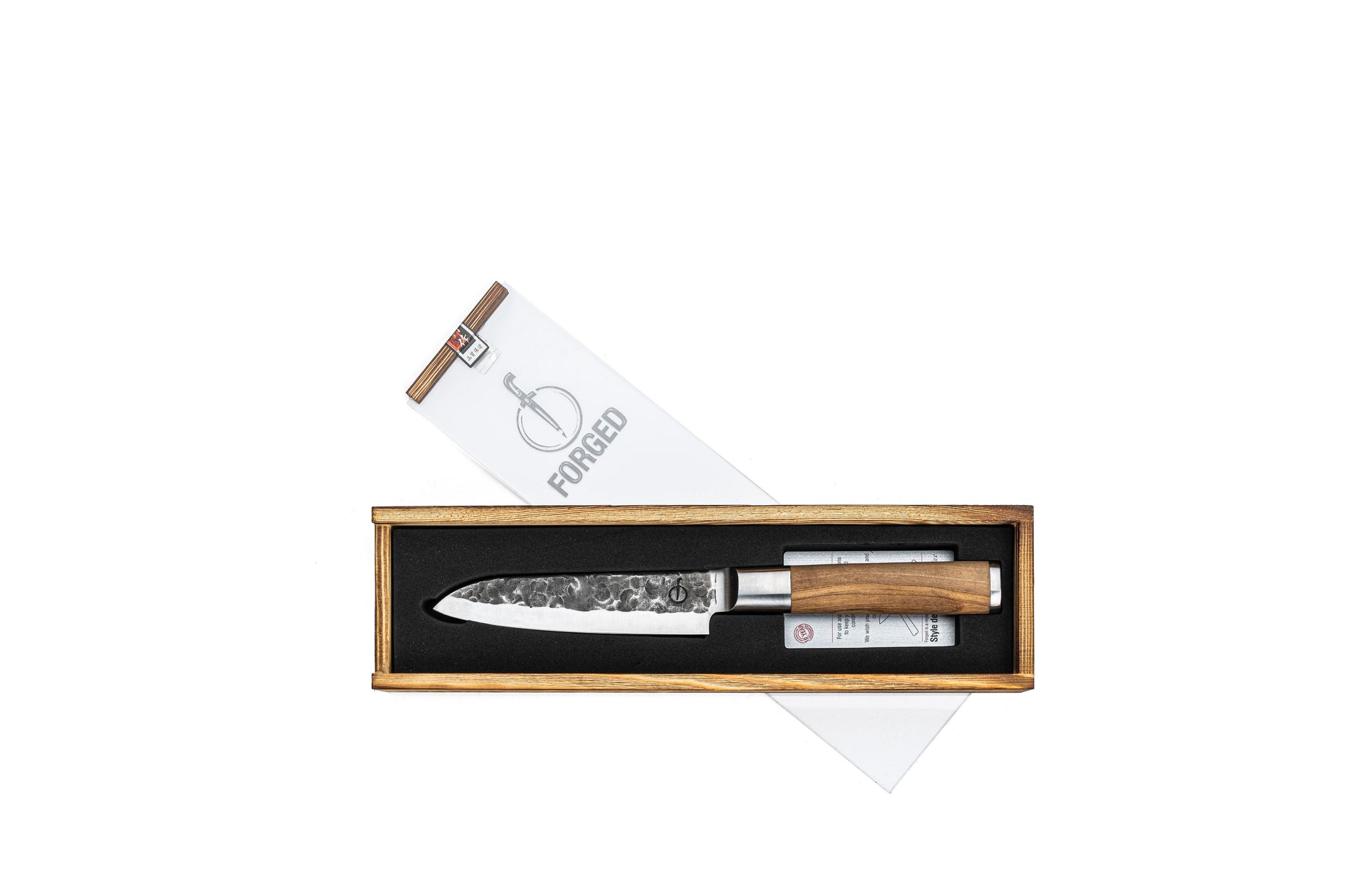 Forged Olive Santokumes - 14 cm
