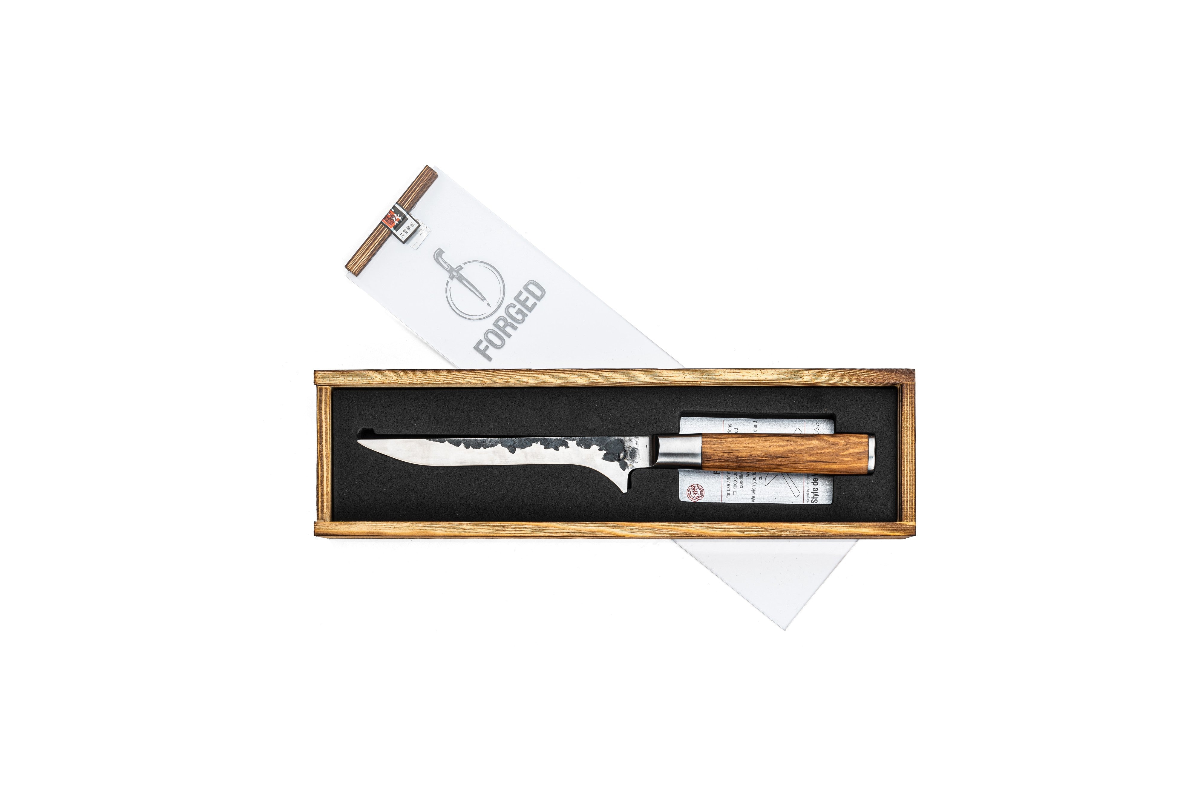Forged Olive Uitbeenmes - 16 cm