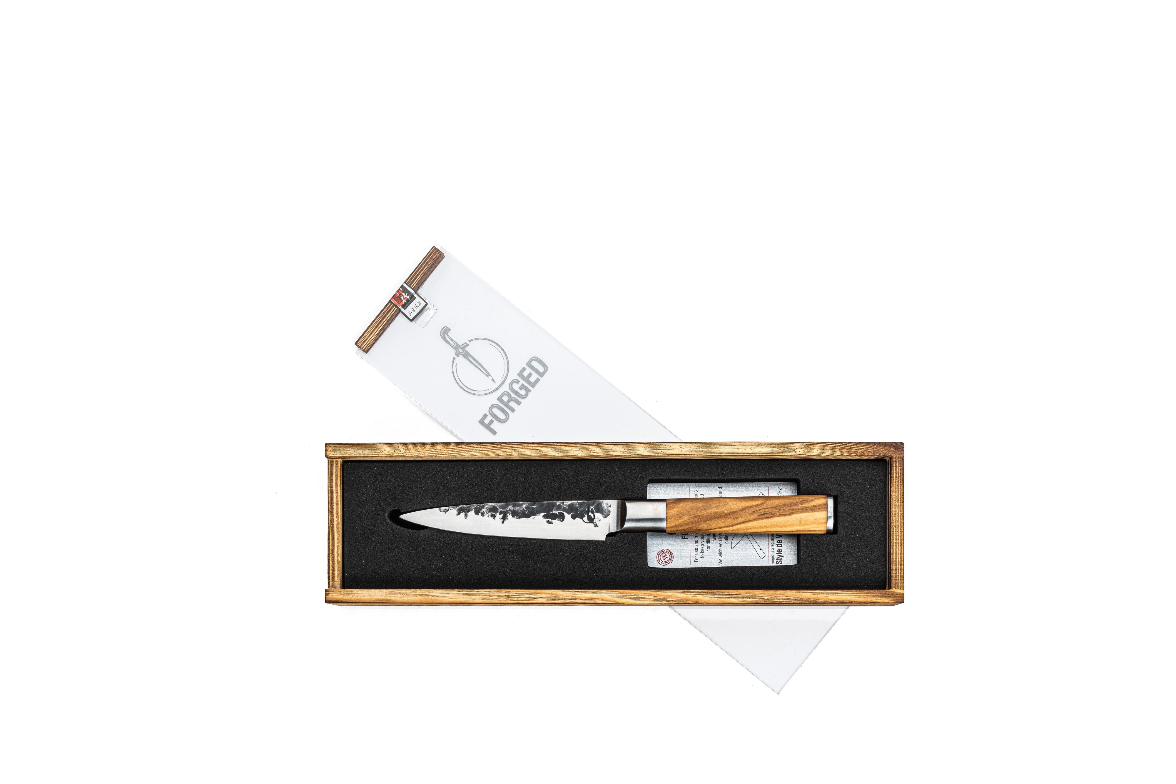 Forged Olive Universeel Mes - 13 cm