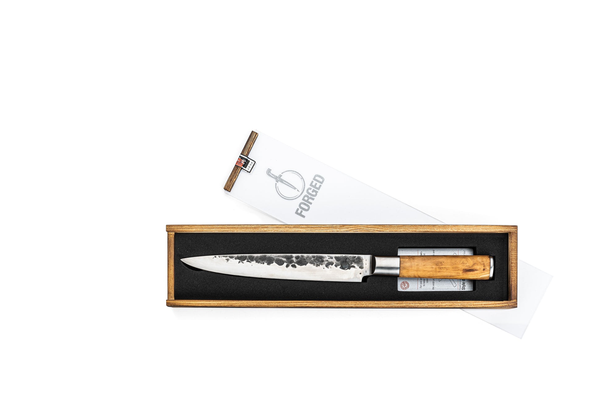 Forged Olive Vleesmes - 20 cm