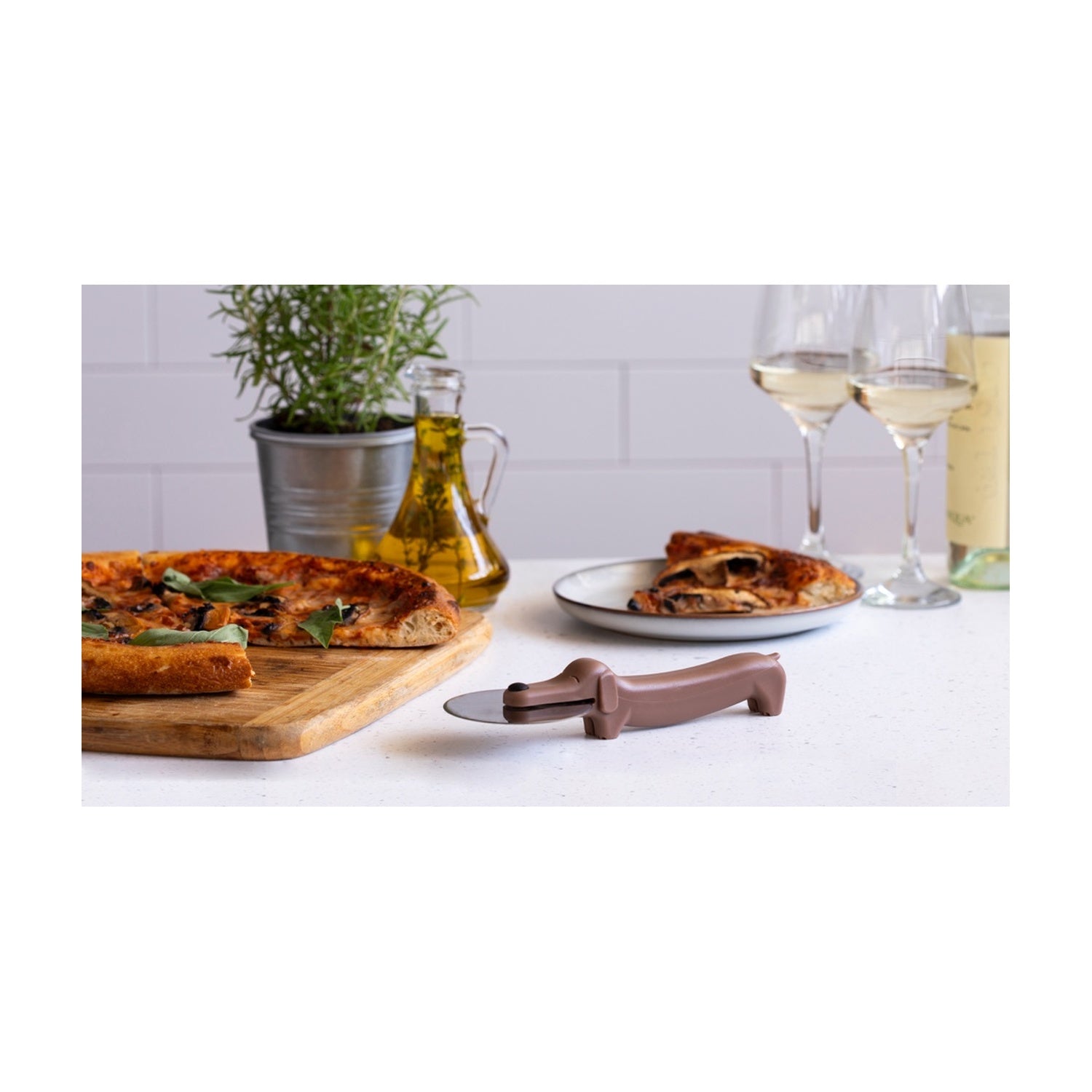 Peleg Design Puperoni Pizzasnijder, productfoto 6