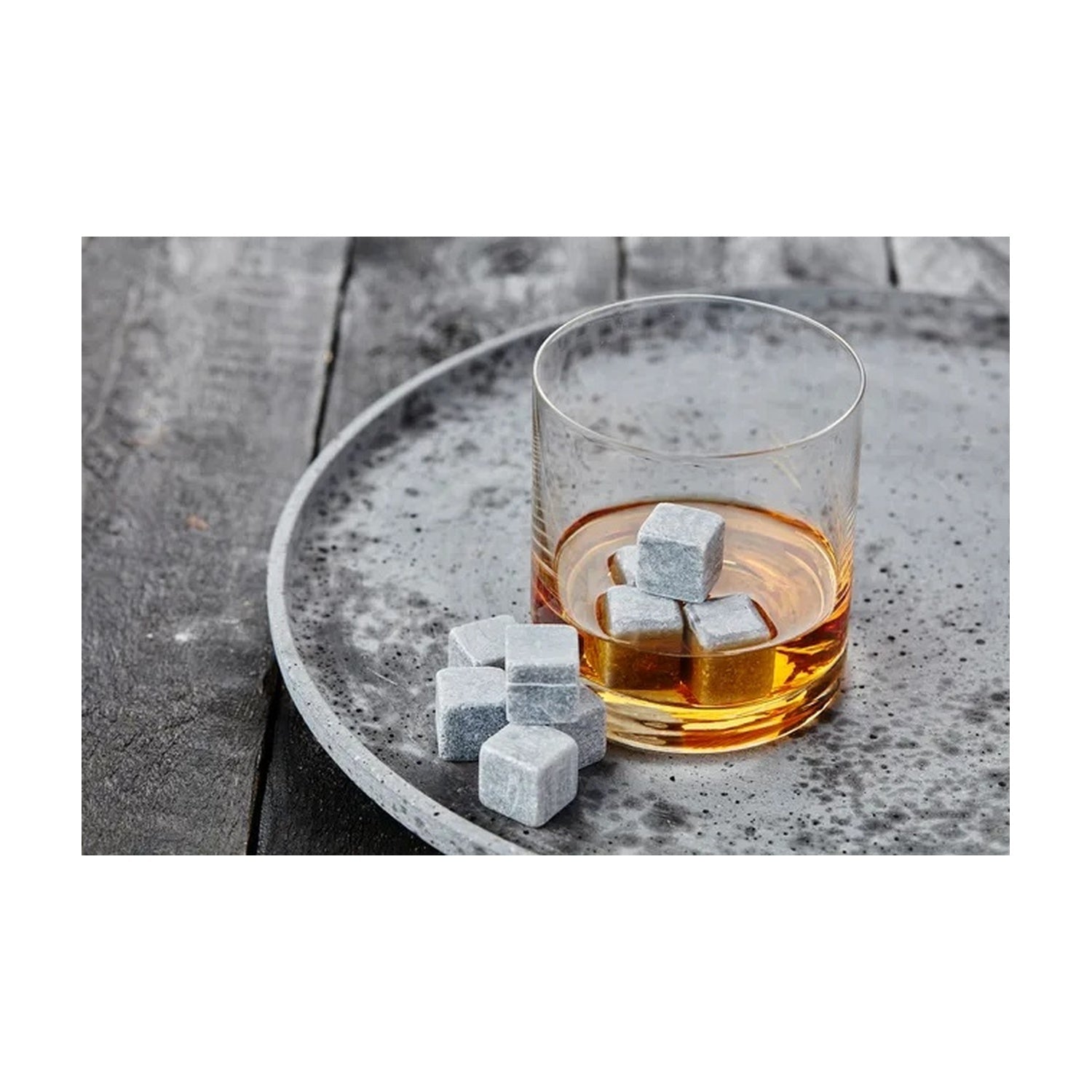 Point-Virgule Whiskey Stones - 9 stuks, sfeerbeeld