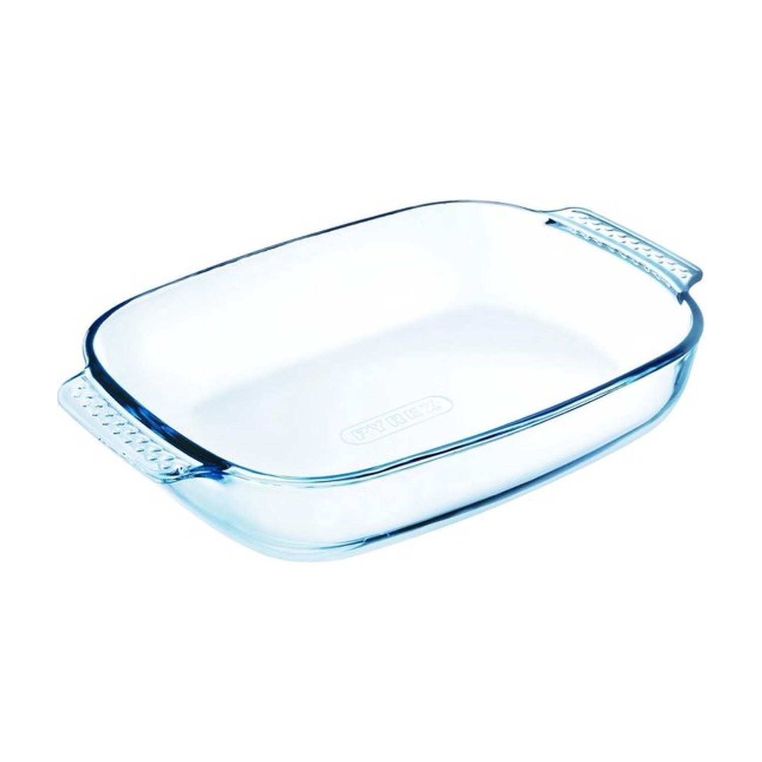 Pyrex Ovenschaal Rechthoek Transparant - 39 x 25 cm op witte achtergrond
